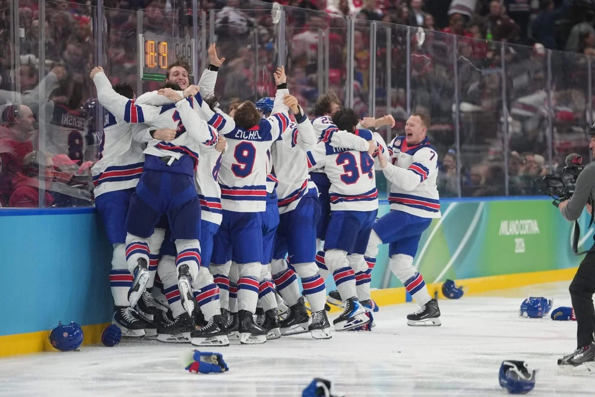Most of the U.S. Olympic hockey team to attend the State of the Union after gold win