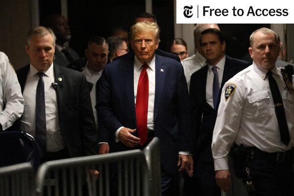 "Live Updates: Trump's Hush Money Trial Begins March 25"