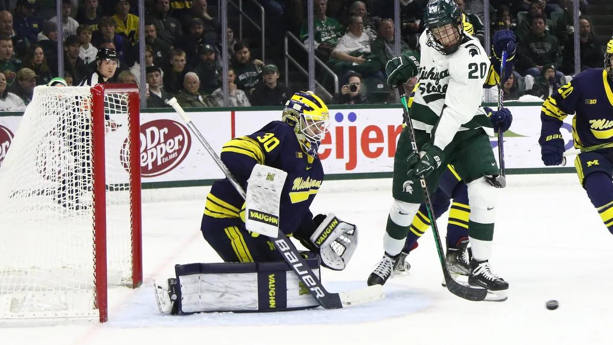 Featured image for "Michigan State Hockey Advances to Frozen Four with Overtime Thriller Win"