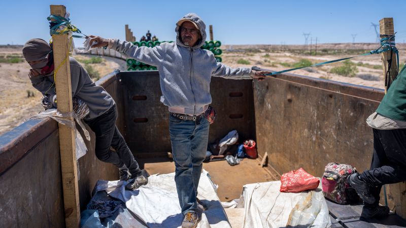 Desperate families risk everything on perilous journey to US border.