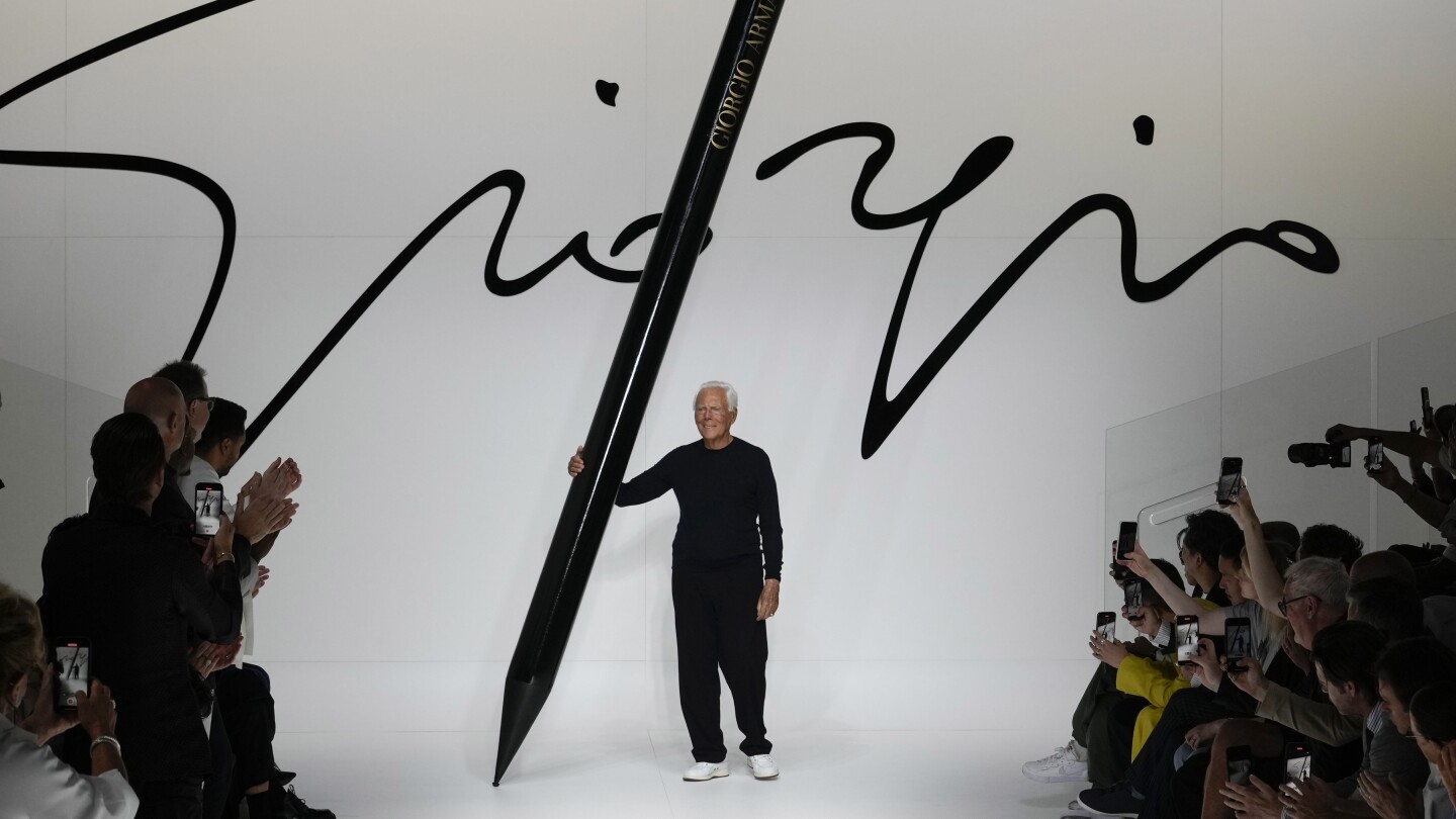 Featured image for Giorgio Armani's Will Guides Sale or IPO of His Fashion Empire