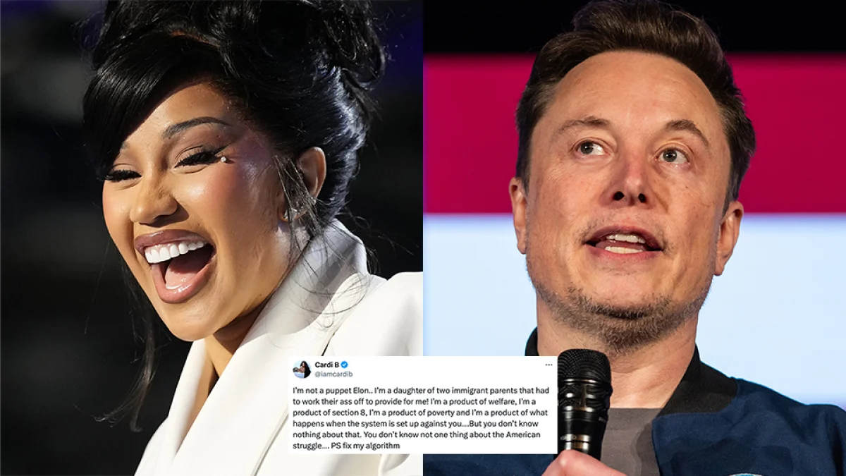 Cardi B Claps Back at Elon Musk and Champions Women's Rights