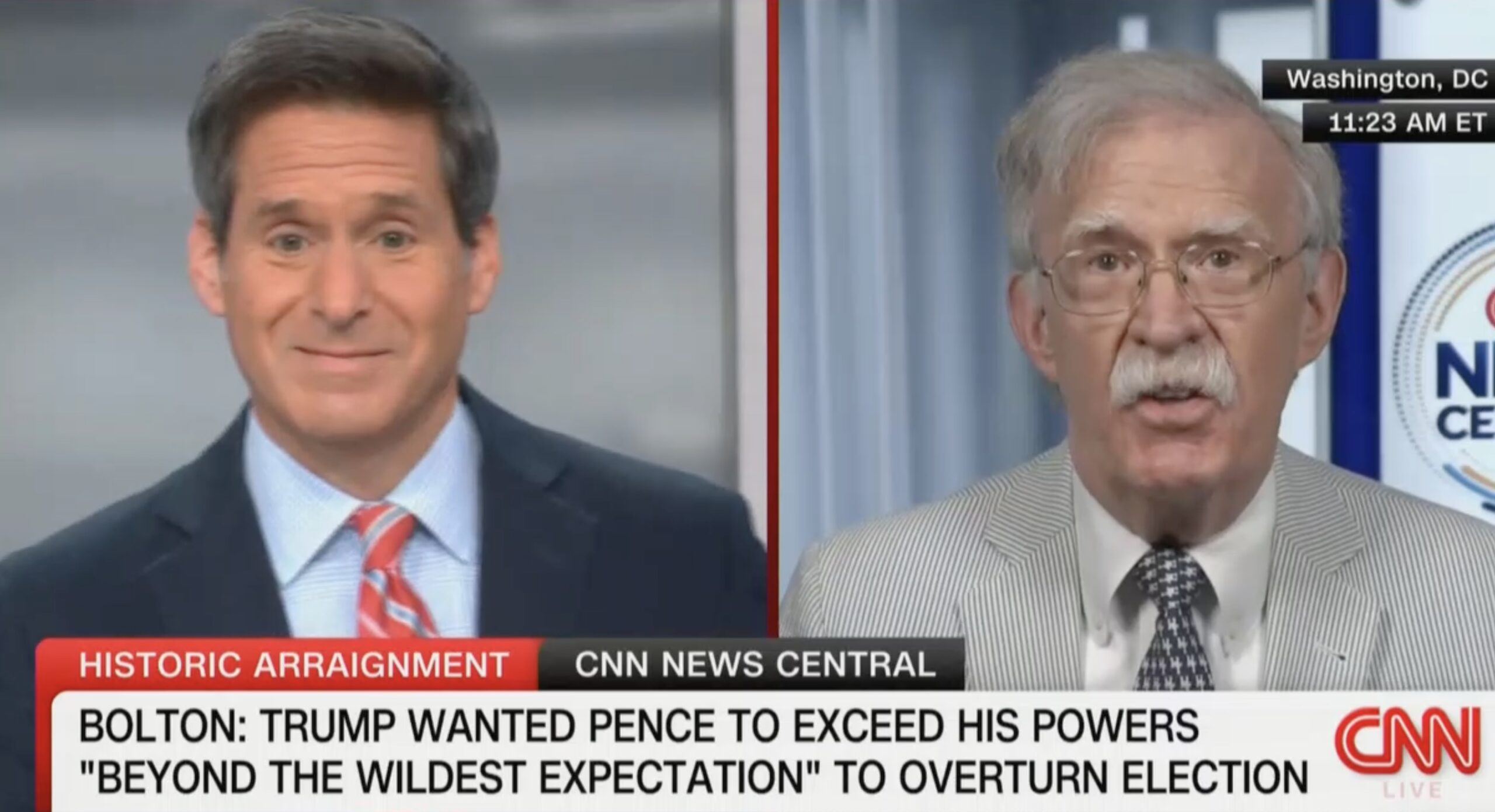 John Bolton Warns Trump Lawyer About TV Appearances Amidst Elector Vote Counting Controversy