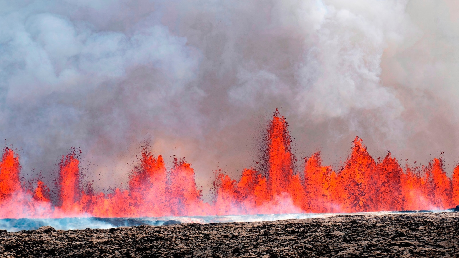Featured image for Iceland Volcano Erupts, Forcing Evacuations and Spewing Lava