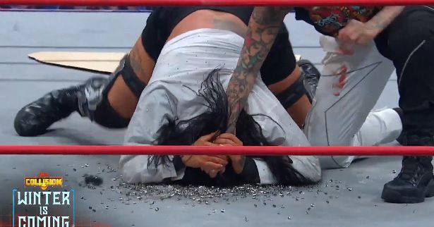 Featured image for "AEW Collision: Women's Street Fight Steals Show, Orange Cassidy Defends International Title, and Claudio and Kingston Stay Alive"