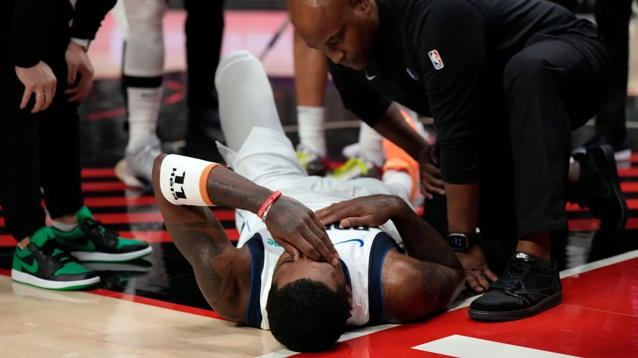 Kyrie Irving's Foot Injury: Mavericks vs Trail Blazers Game Update