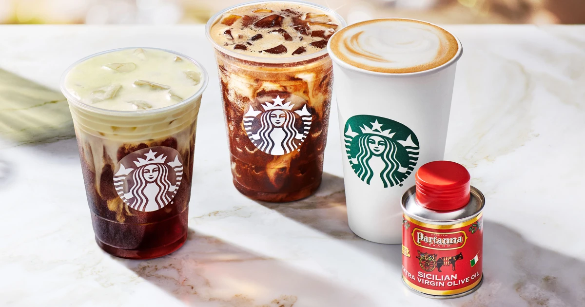 Starbucks' Olive Oil-Infused Coffee Sparks Controversy Among Customers.