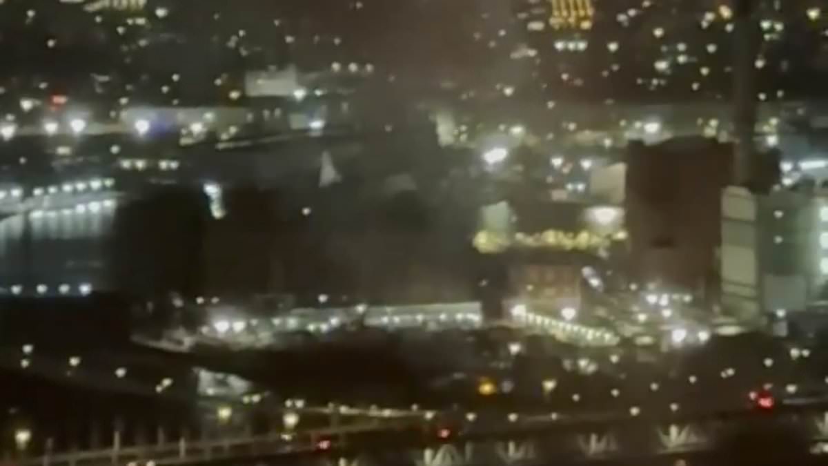 Featured image for "Mass Power Outage Plunges New York City into Darkness as Smoke Billows Out of C"