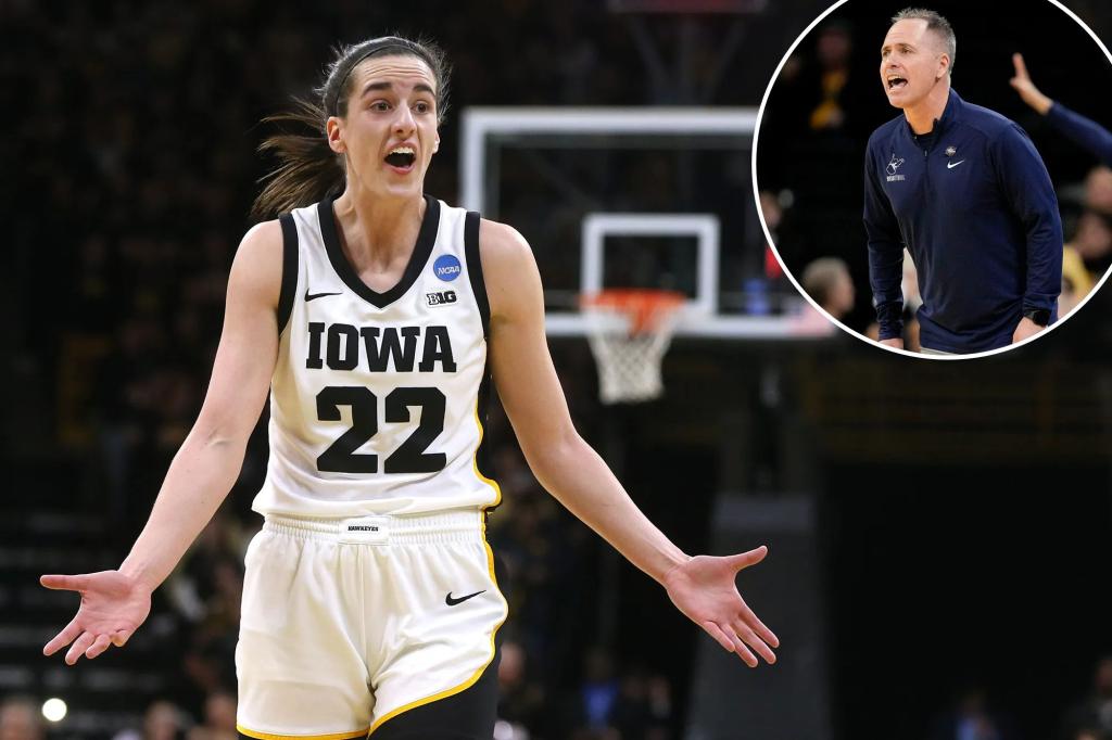 Featured image for "West Virginia Coach Motivates Team for Showdown Against Iowa's Caitlin Clark in NCAA Tournament"