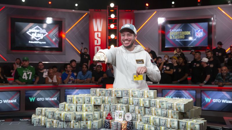 "Daniel Weinman Takes Home Historic $12.1M Prize in World Series of Poker"