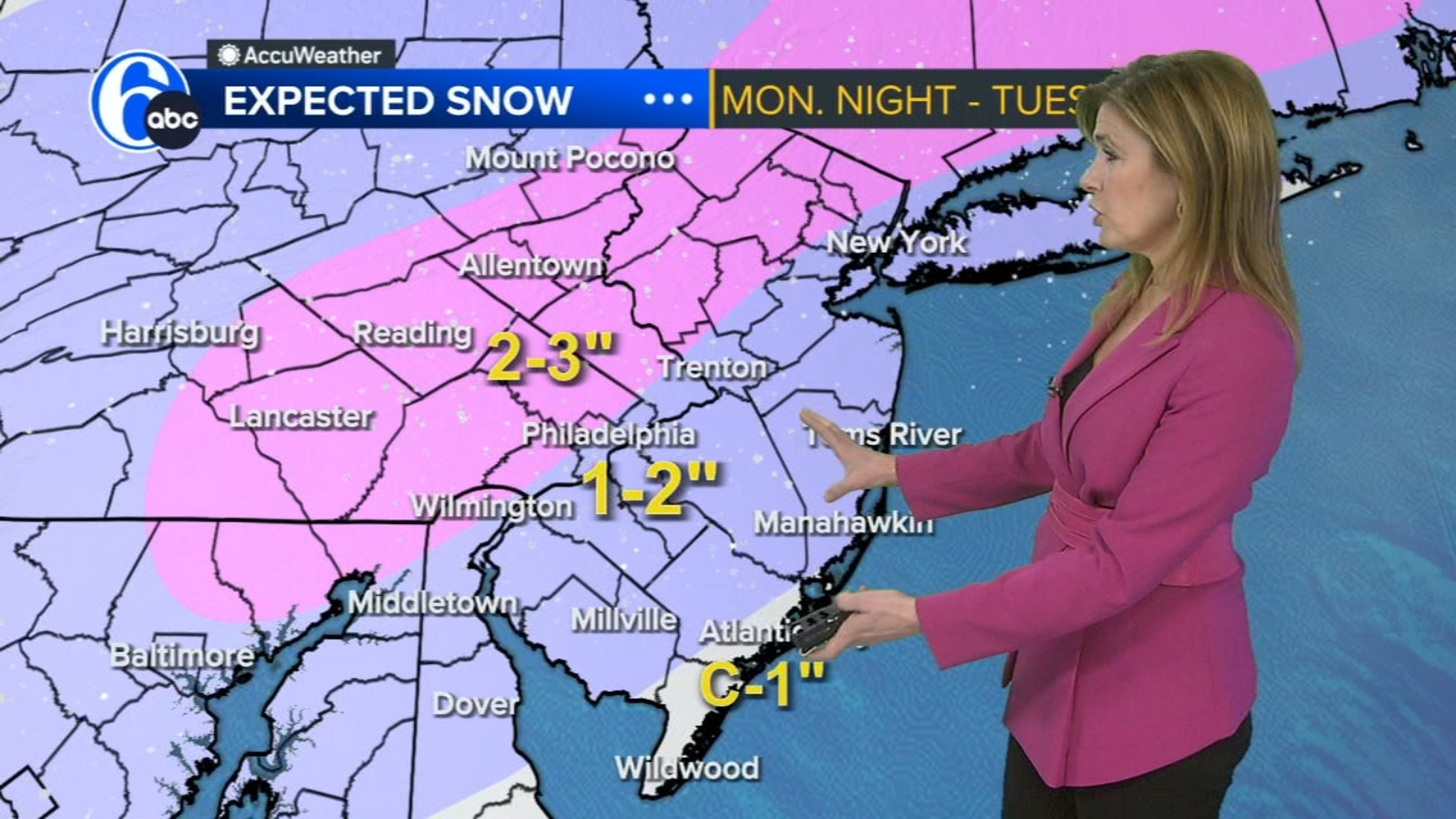 Featured image for "Pennsylvania Snow Update: Latest Projections and Live Radar for Tuesday's Winter Weather"