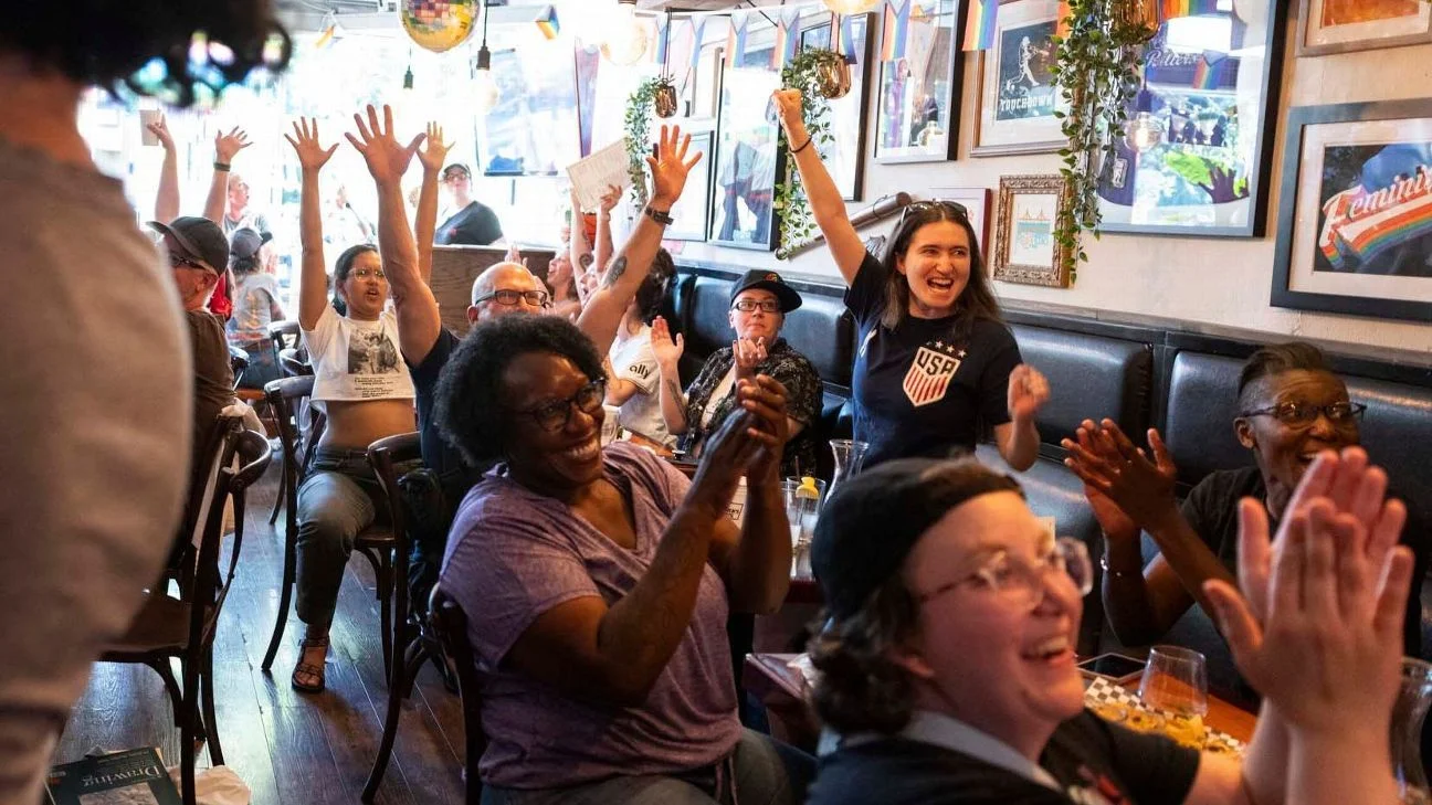 "Groundbreaking All-Women Sports Bar Celebrates Women's World Cup"