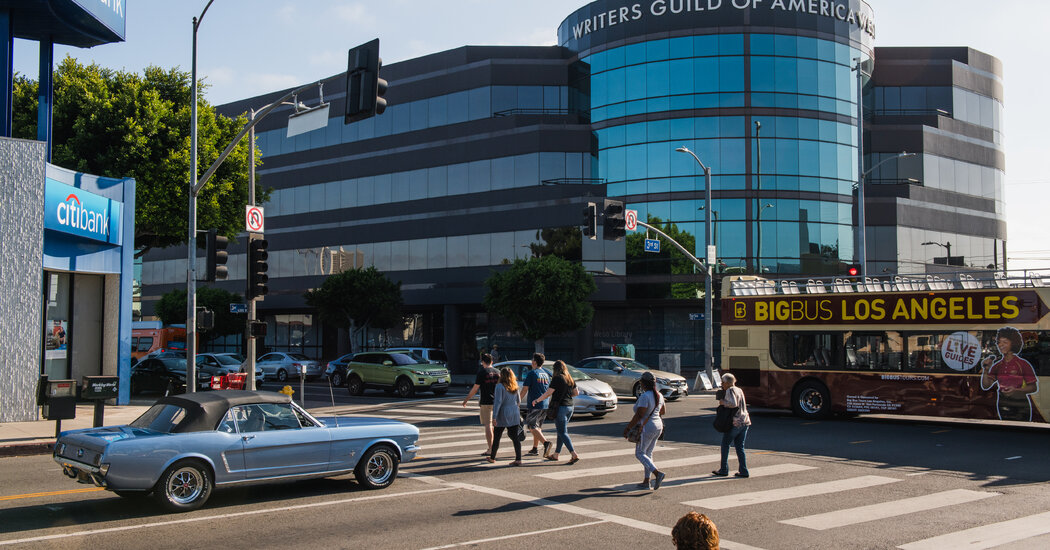 Featured image for Hollywood Braces for Inevitable Writers Strike Authorization Vote.