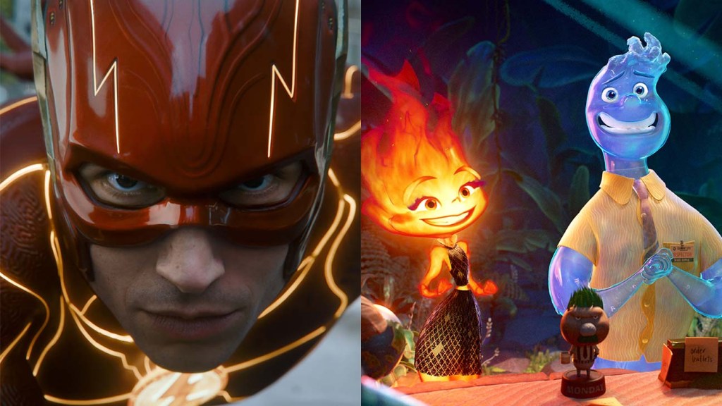 Disappointing Openings for 'The Flash' and 'Elemental' at China Box Office.