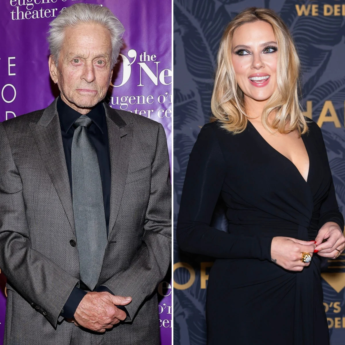 Featured image for "Michael Douglas Astonished to Learn Scarlett Johansson is His Cousin"