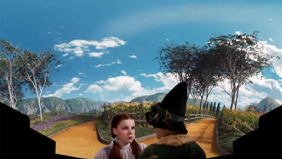 Featured image for Sphere's 'Wizard of Oz' Gets a Digital and AI Makeover Featuring Zaslav