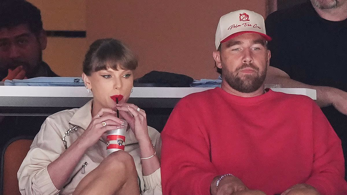 Featured image for Fans speculate Taylor Swift and Travis Kelce's relationship status amid wedding appearances