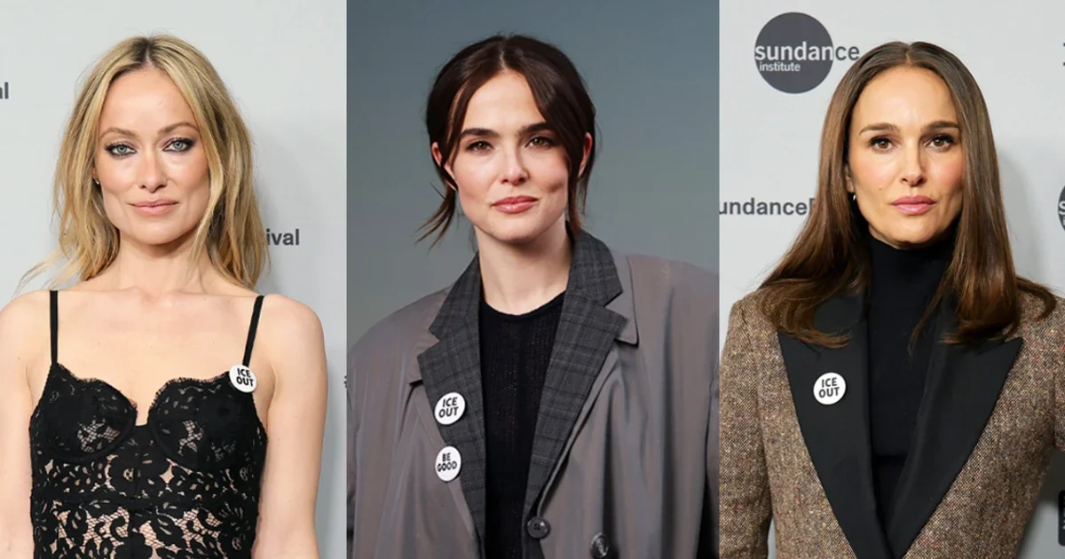 Sundance Stars Flaunt ICE OUT Pins as Political Panels Steal the Spotlight
