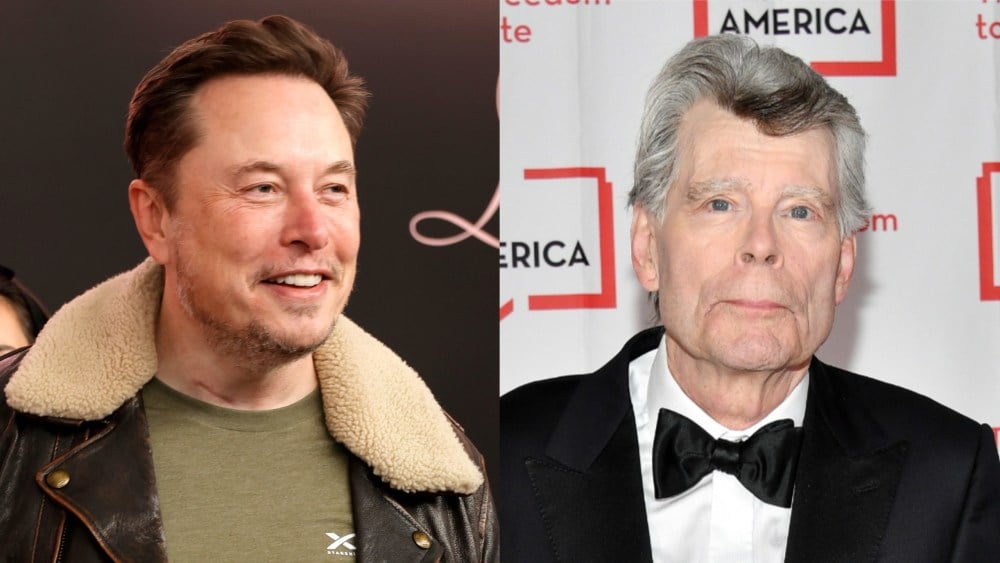 "Elon Musk Calls Out Stephen King for Deadnaming X on Twitter"