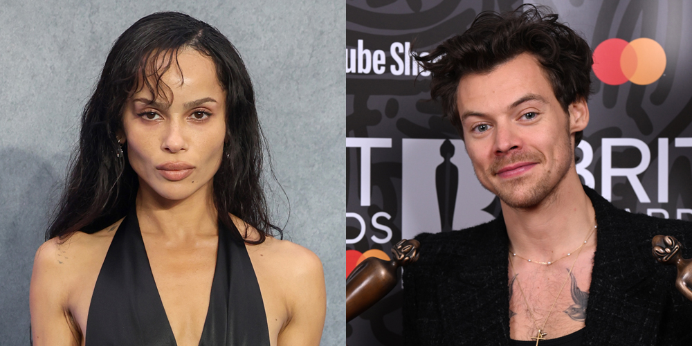 Featured image for Zoe Kravitz and Harry Styles Spark Romance Rumors in Rome