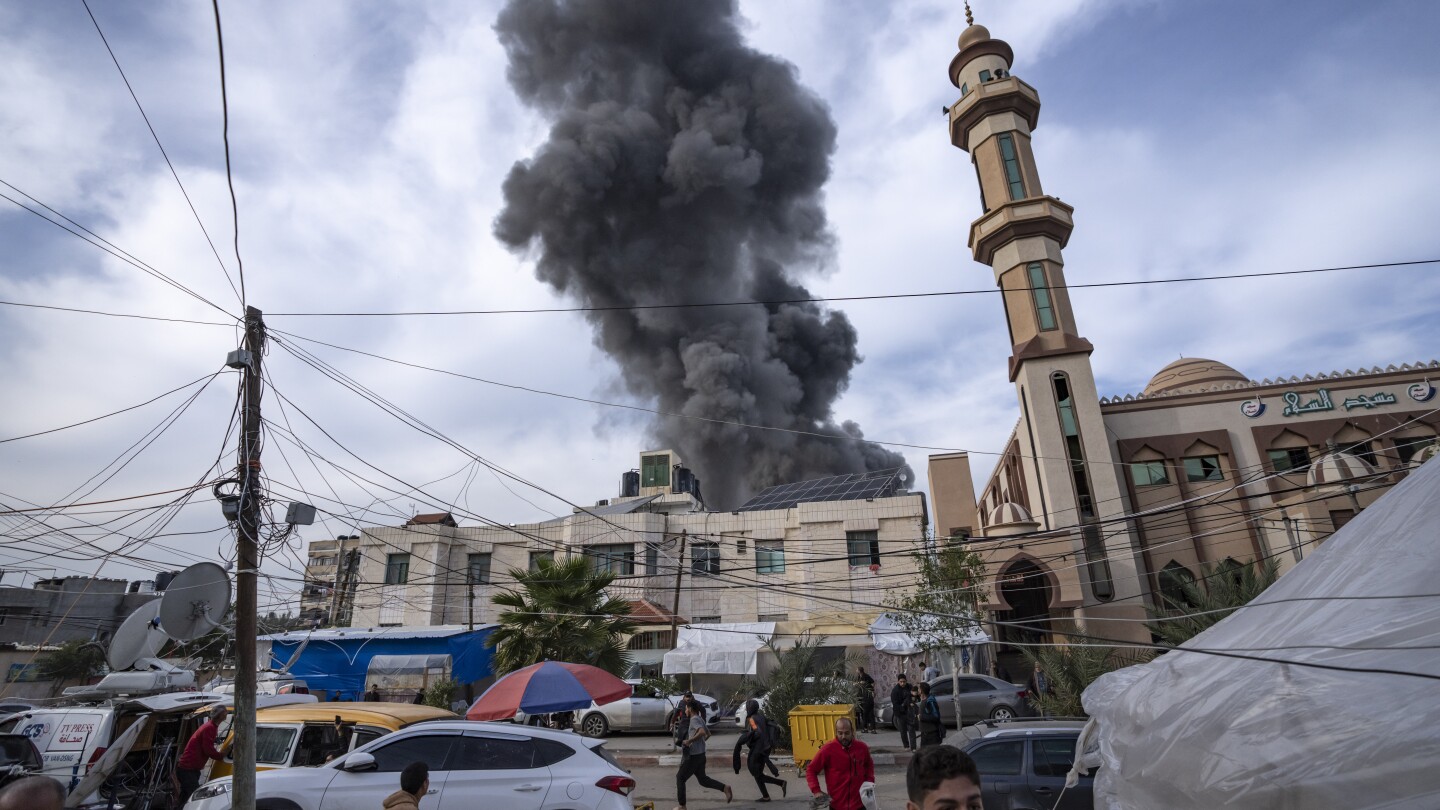 "Israel's Bombing of Gaza Reveals Vast Tunnel Network as Hostage Negotiations Progress"