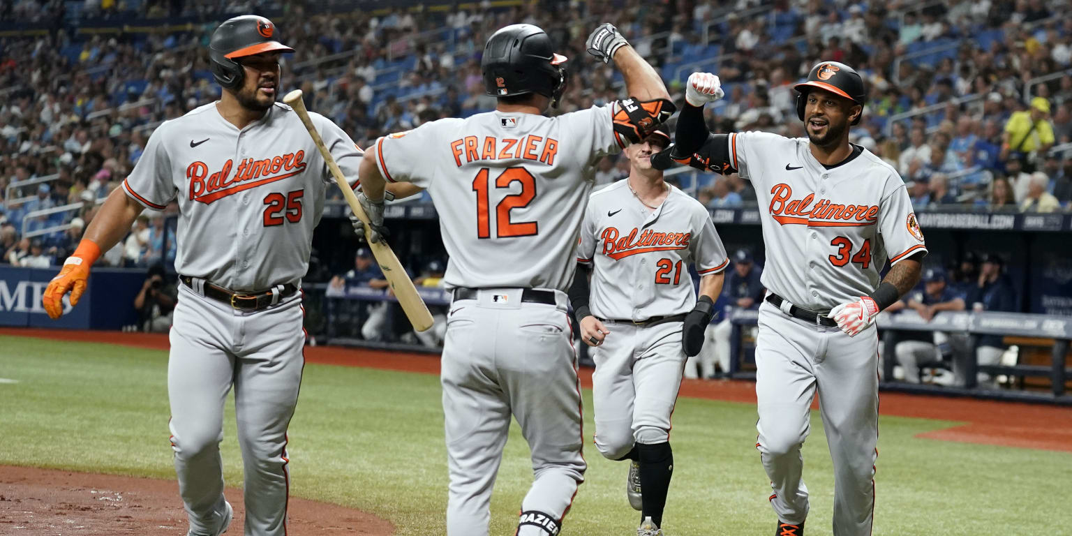 Featured image for Orioles overcome Mullins' absence to secure 8-6 win over Rays.