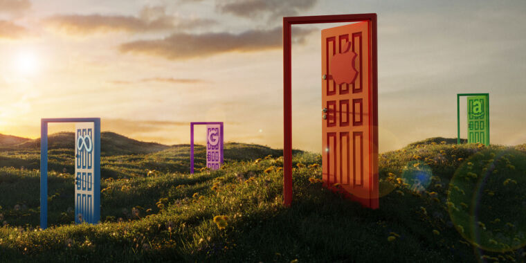 Featured image for "Tech Giants React: Google, Apple, and TikTok Navigate the Digital Markets Act"