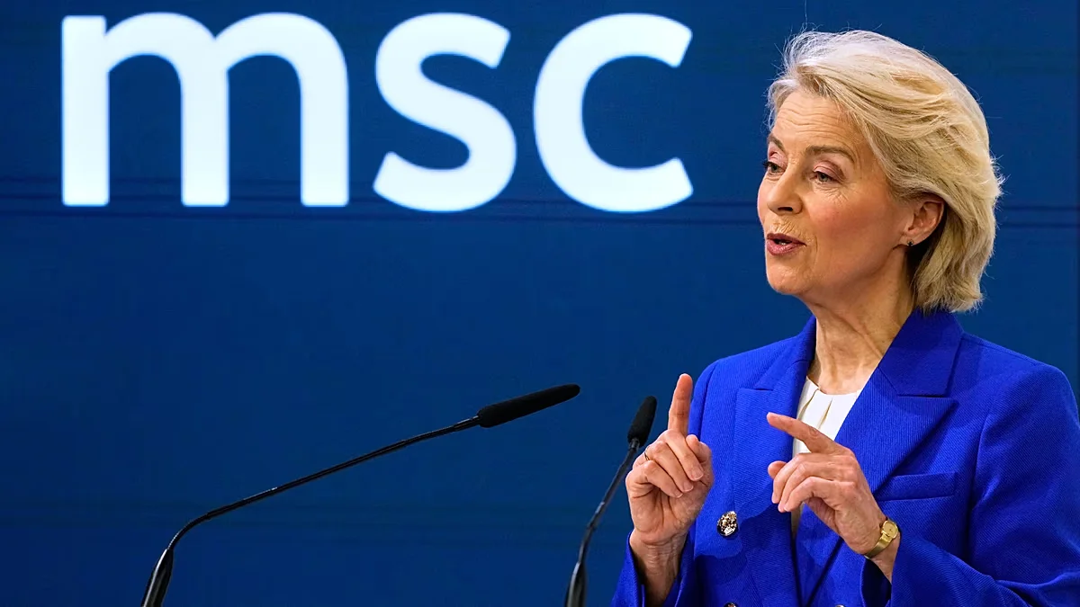Europe must defend itself: Von der Leyen pushes mutual defence and EU autonomy