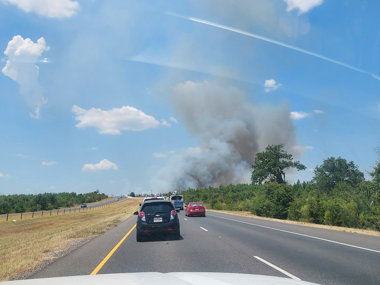 Multiple Brush Fires Contained in Southeast Austin, Home Evacuations in Bastrop Wildfire