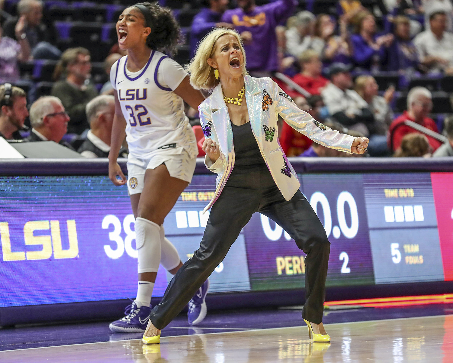Kim Mulkey's LSU Final Four Fashion and Mindset.