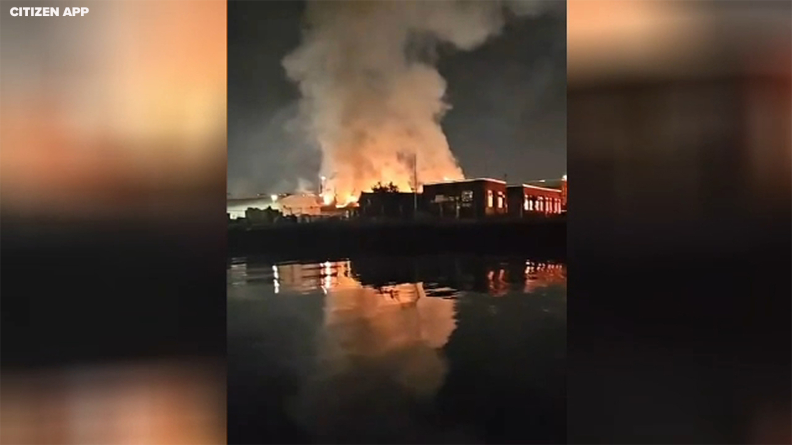 "Firefighters Injured in Enormous Warehouse Fire in Willets Point, Queens"