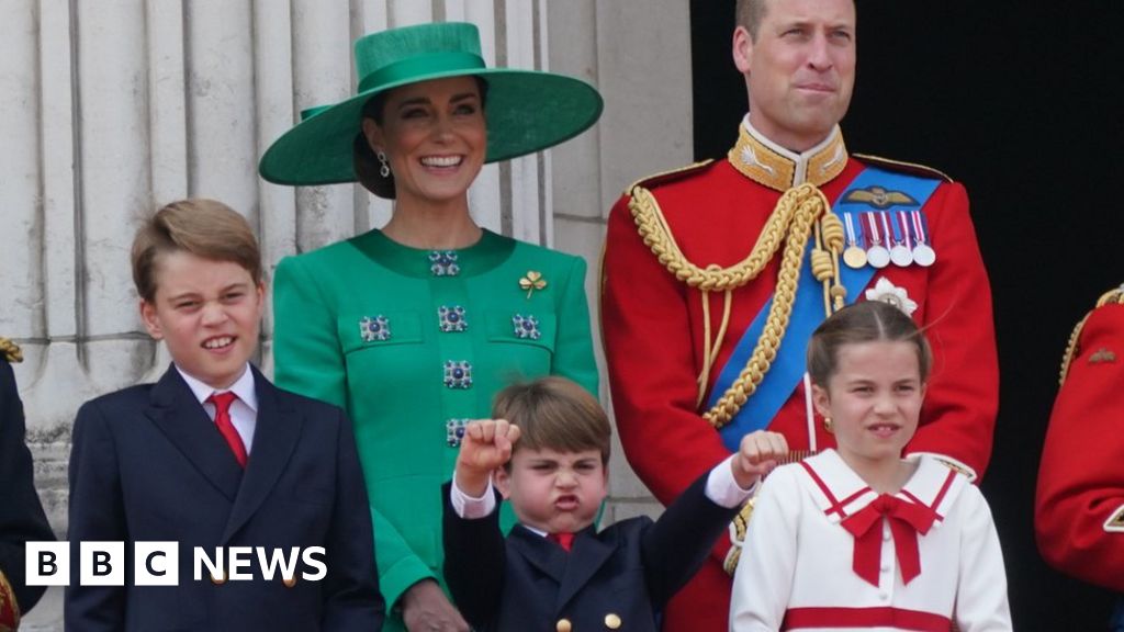 Royal Family's Trooping the Colour Parade Highlights: Prince Louis, Prince Edward, and Rishi Sunak's Wife's Stunning Outfit.