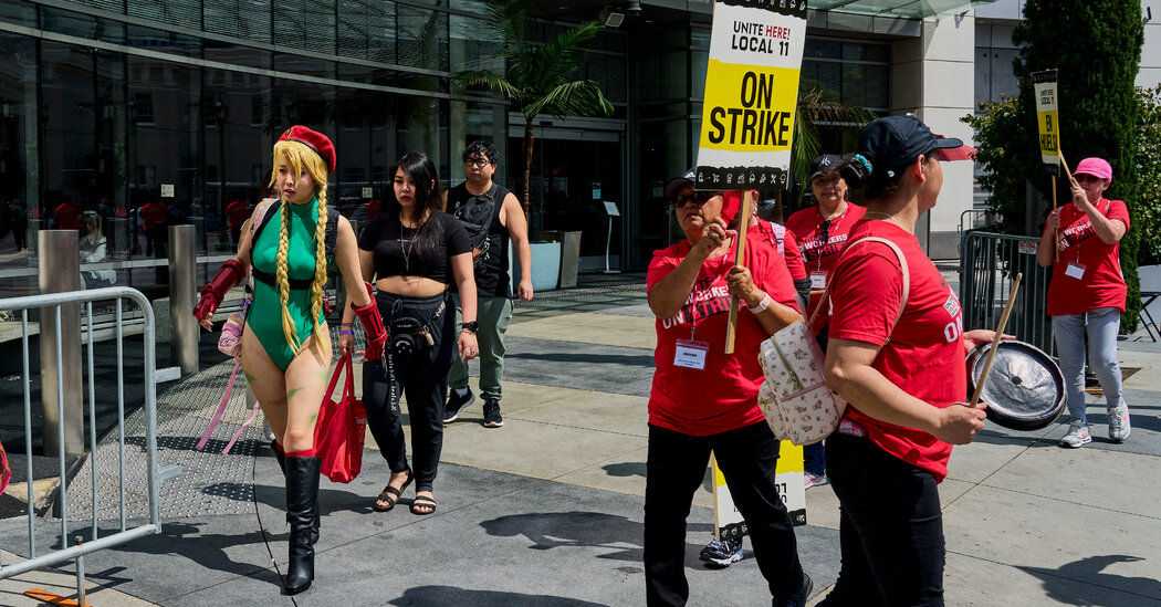 Featured image for Labor Unrest: Hotel Workers' Strike Disrupts LA's Holiday Weekend
