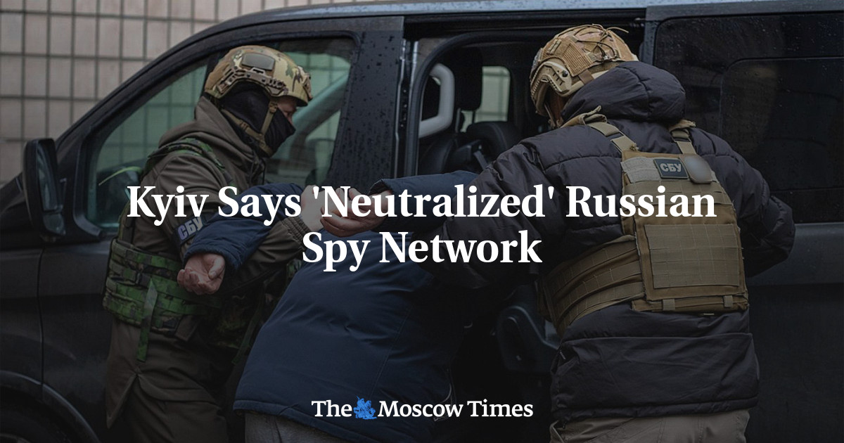 Ukraine Exposes and Dismantles Russian Spy Network in Kyiv