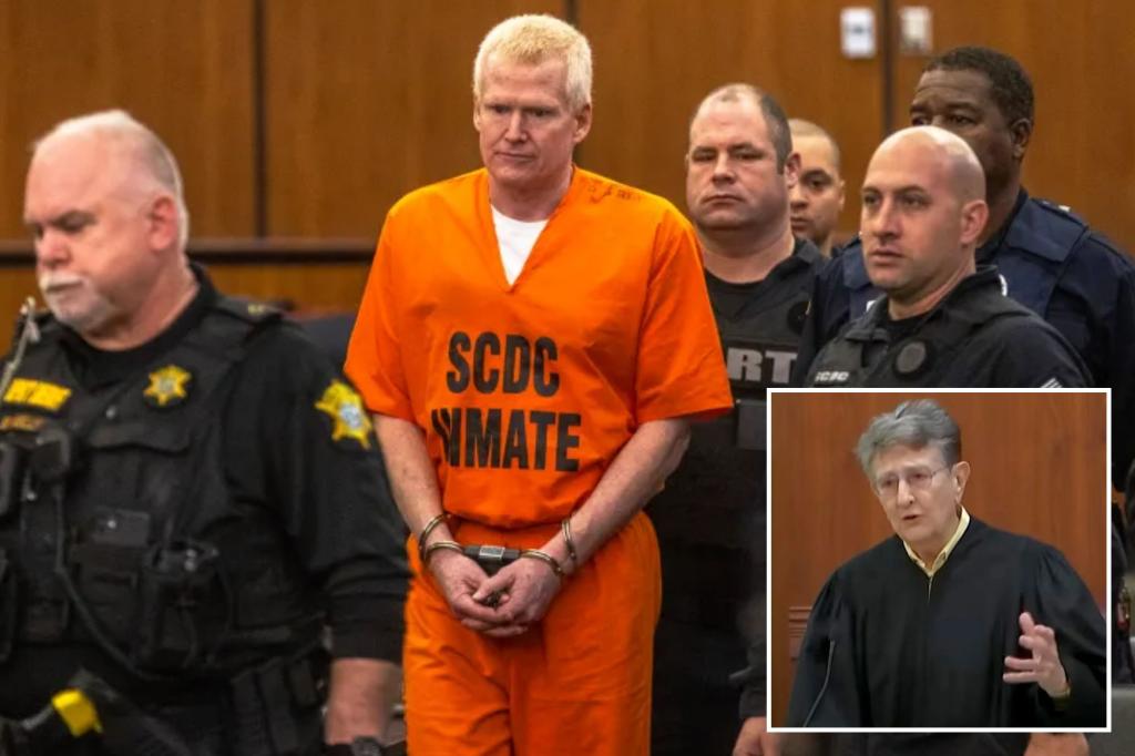 "Judge Denies Alex Murdaugh's Request for New Trial Amid Jury Tampering Allegations"