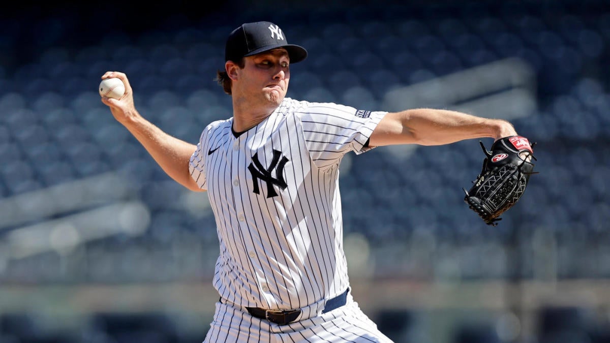 Featured image for Yankees' Gerrit Cole Shines in First Rehab Start with 3 1/3 Scoreless Innings
