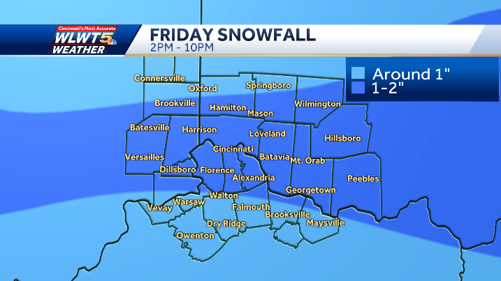 Friday Forecast: Snow Expected with Potential Accumulations