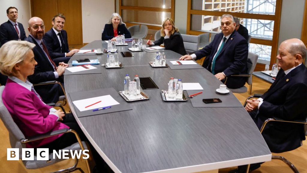"EU Leaders Approve €50 Billion Aid Package for Ukraine Amid Political Tensions"