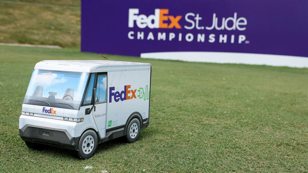 Featured image for Fleetwood Leads as Play Suspended at 2025 FedEx St. Jude Championship