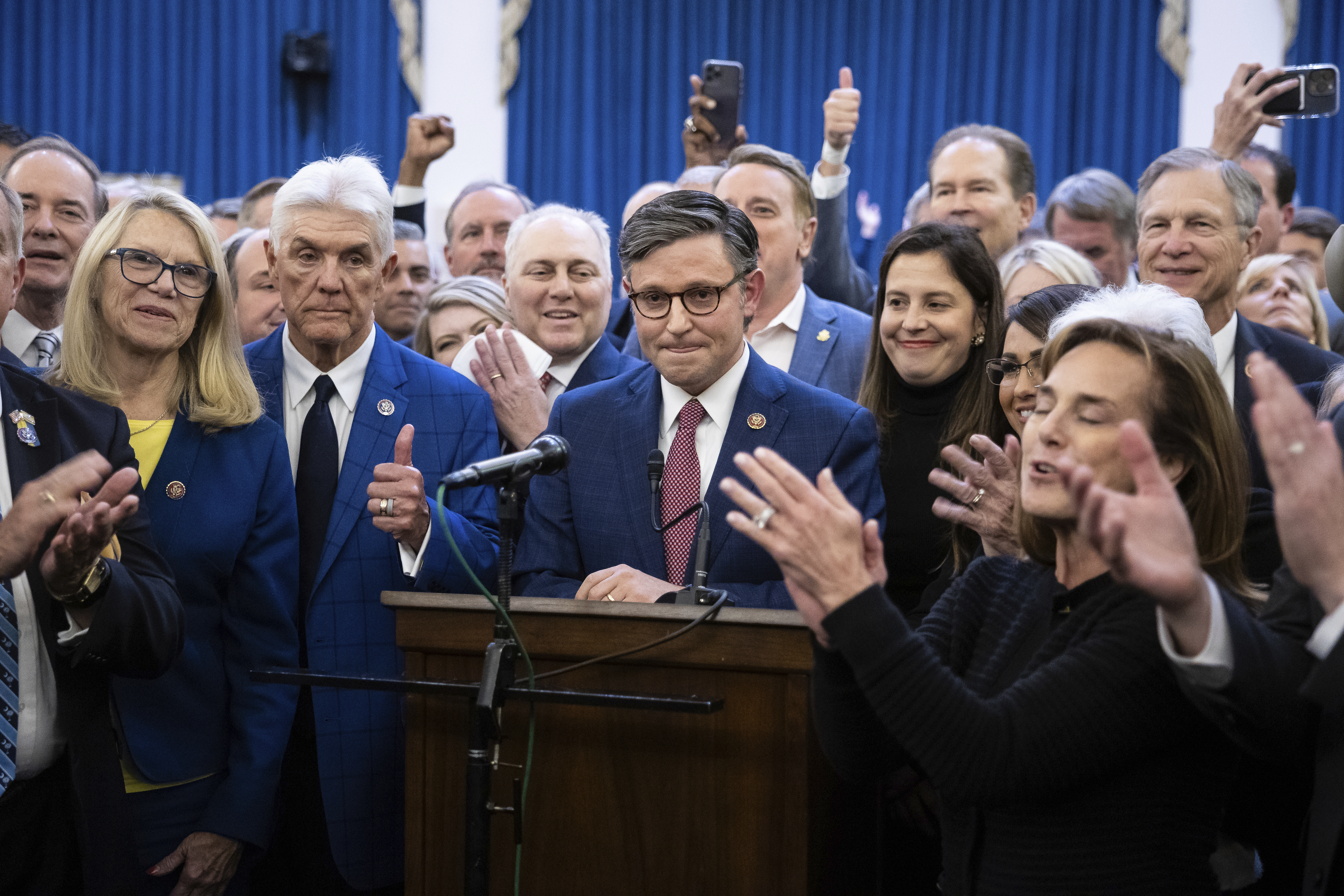 Featured image for "Johnson's Speaker Victory Fails to Address GOP's Lingering Concerns"