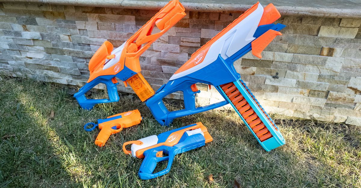 Featured image for "Slick New Nerf Blasters Hit the Market"