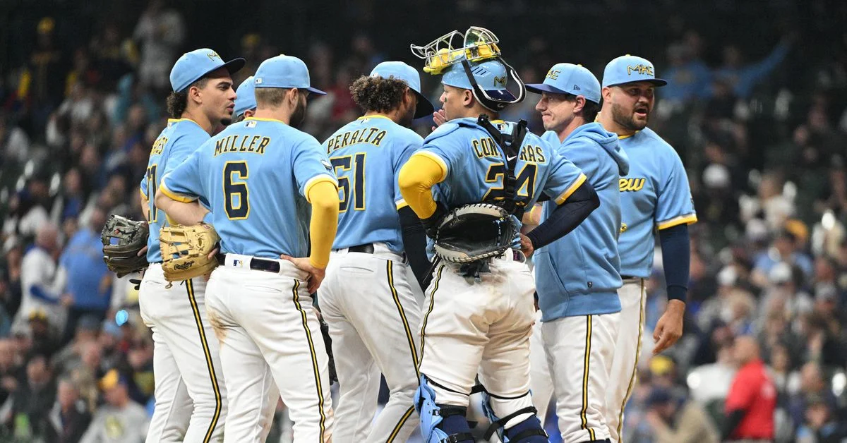 "Missed strike call costs Brewers in loss to Red Sox"