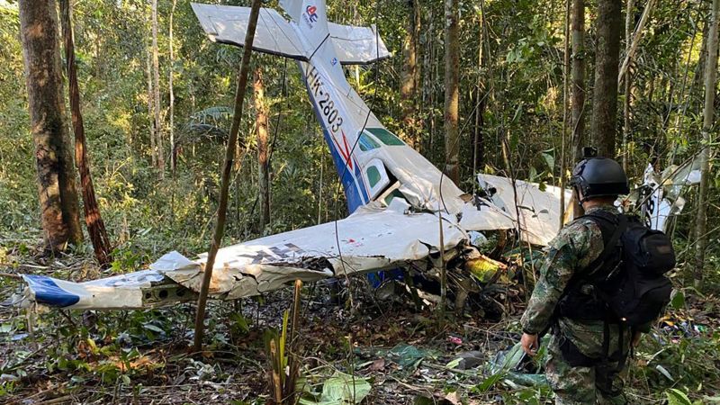 Colombian plane crash highlights air travel risks in Amazon, leaves 4 children missing.