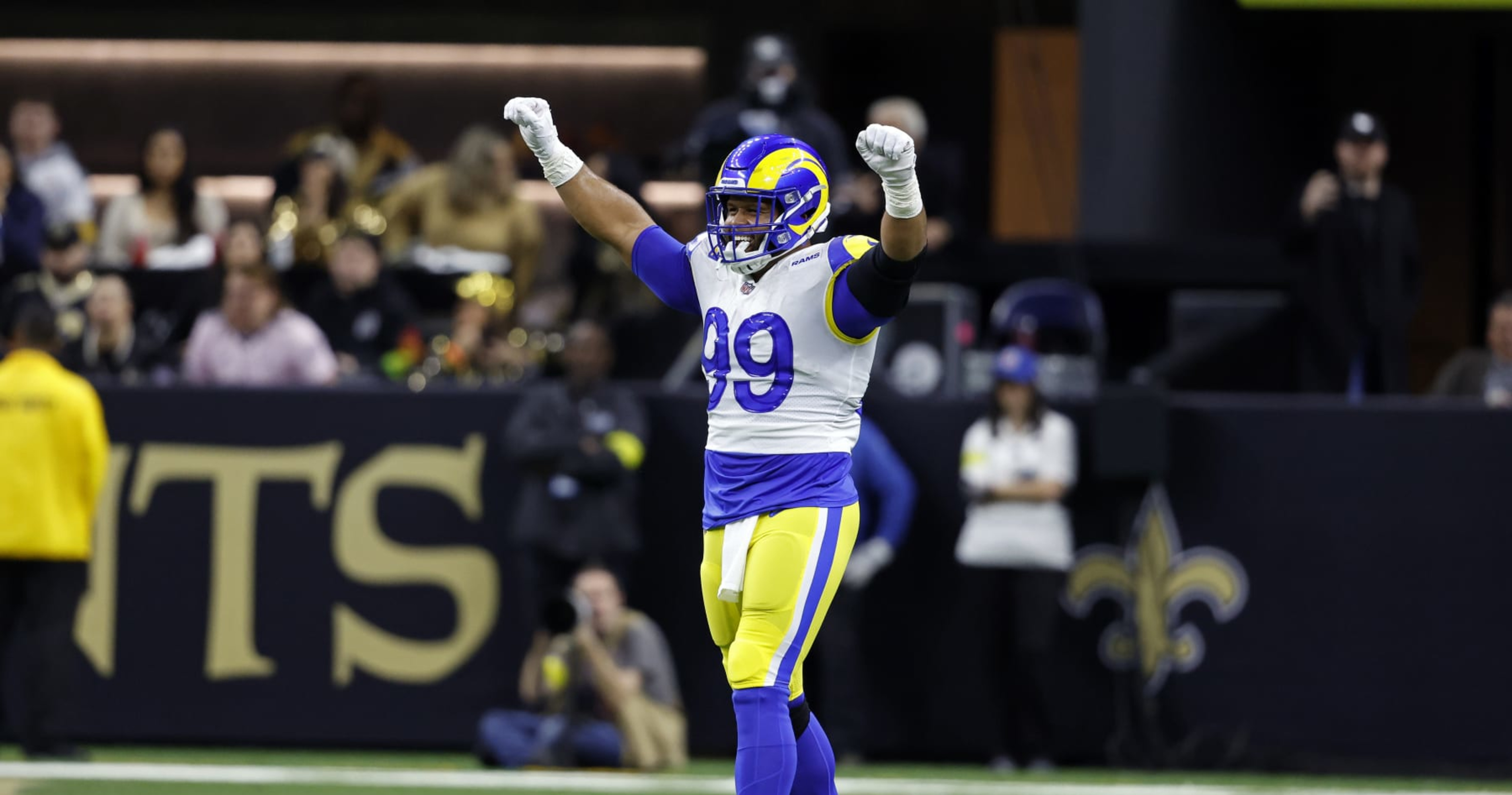 "3-Time DPOY Aaron Donald Retires After 10 Seasons with Rams"