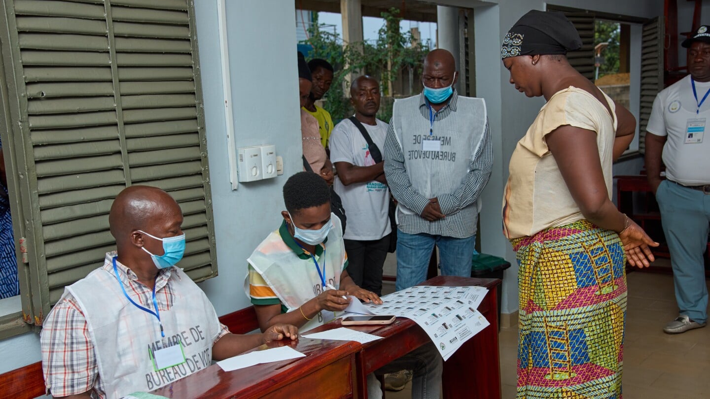 Featured image for Guinea Holds First Election Since 2021 Coup, Junta Leader Likely to Win