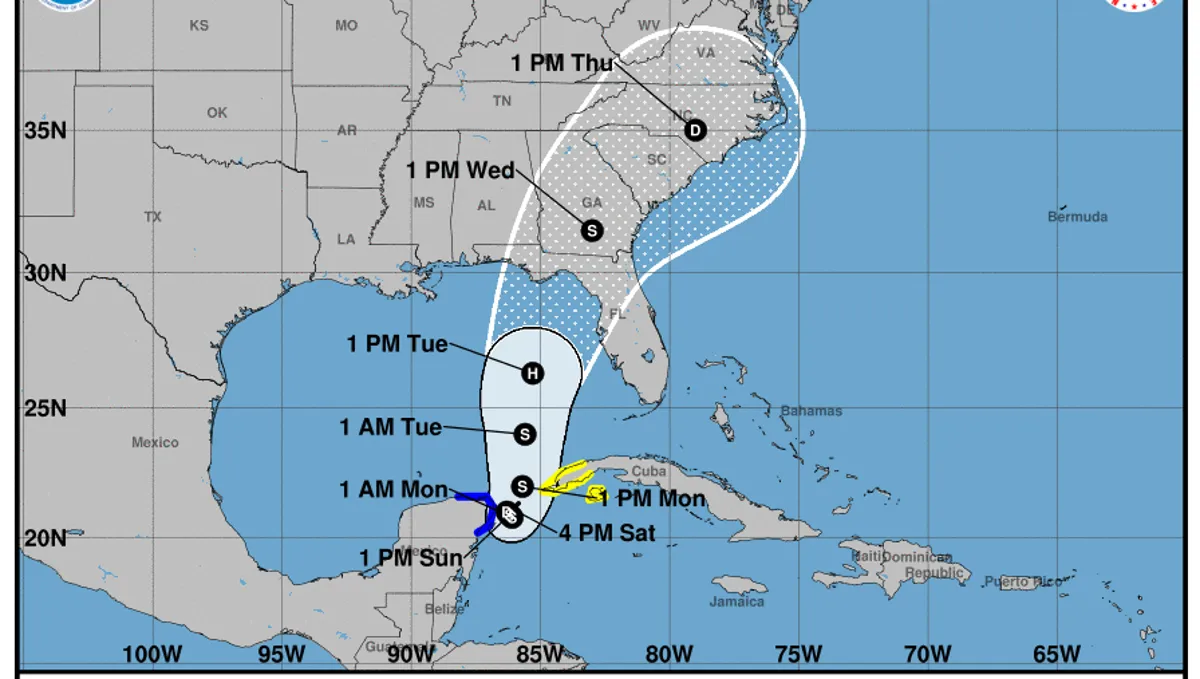 Featured image for "Tracking Hurricane Franklin and Developing Tropical System Threatening Florida and Gulf of Mexico"