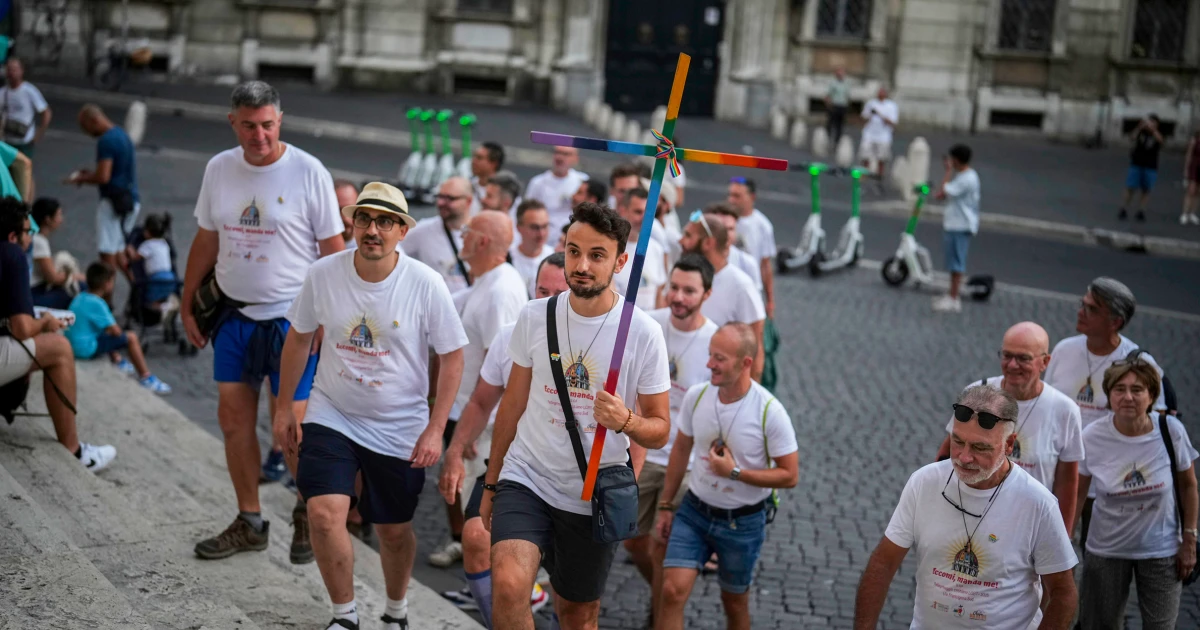 Featured image for LGBTQ Catholics' Rome Pilgrimage Highlights Vatican's Evolving Stance