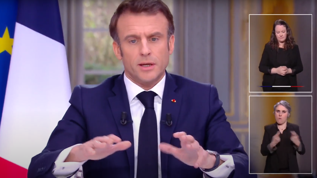 Macron's watch removal during TV interview sparks controversy.