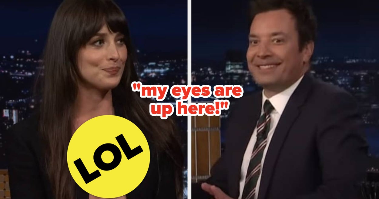 Featured image for Dakota Johnson's Revealing Dress Sparks Wardrobe Concerns During Fallon Interview
