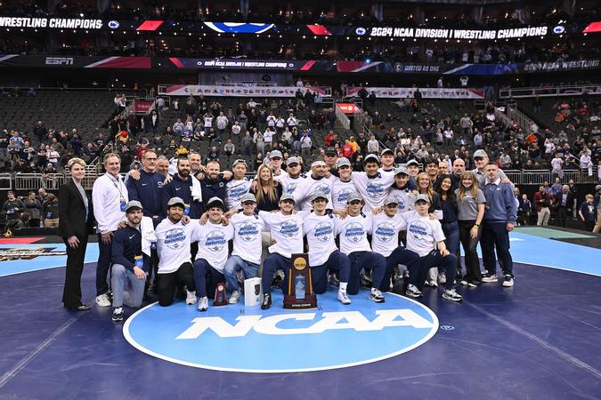 Featured image for "Penn State Wrestling Dominates NCAA Championships with Four National Titles"